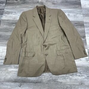 BRIONI Roma Brown Plaid Wool SILK Blazer Sport Coat Jacket 44R Italy Made